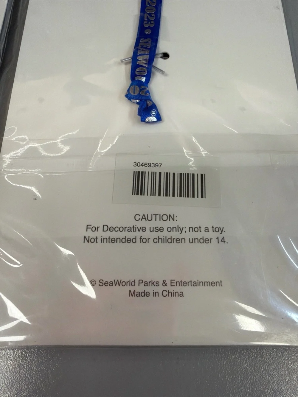 2023 Sea World Orlando 50th Anniversary Metal Commemorative Ornament